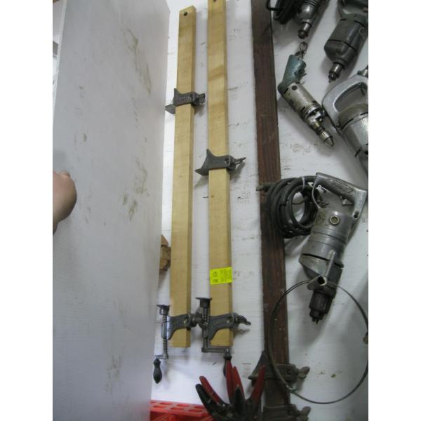 3 WOOD & METAL BAR CLAMPS