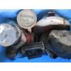 Image 3 : 2 BINS MISC. VINTAGE COLLECTABLES - TINS, GAUGES, ETC.