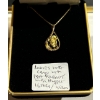 Image 1 : LADIES 10KT 16” CHAIN W/14KT PENDANT W/NUGGET - 4G