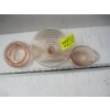 Image 2 : 3 PIECES OF PINK DEPRESSION GLASS