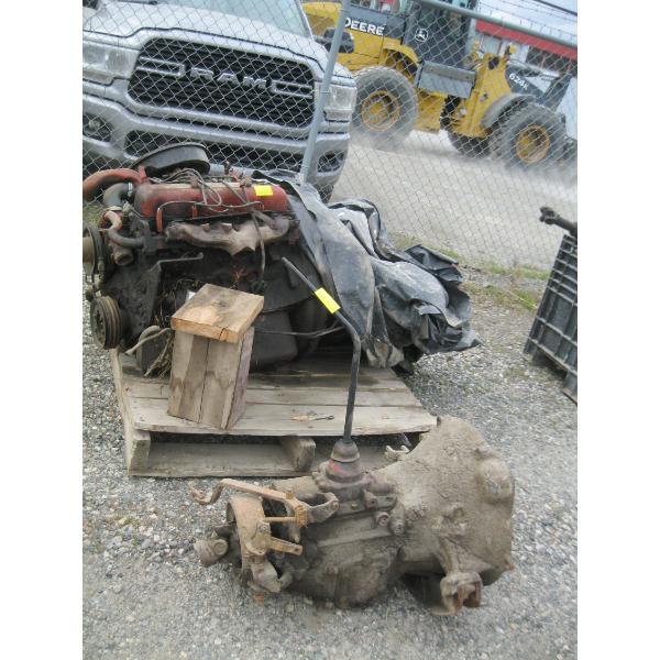 INT'L ENGINE & 2 TRANSMISSIONS