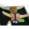 Image 1 : 2 BEADED VERTEBRAE SCARF SLIDES