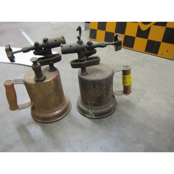 2 PLUMBER'S TORCHES