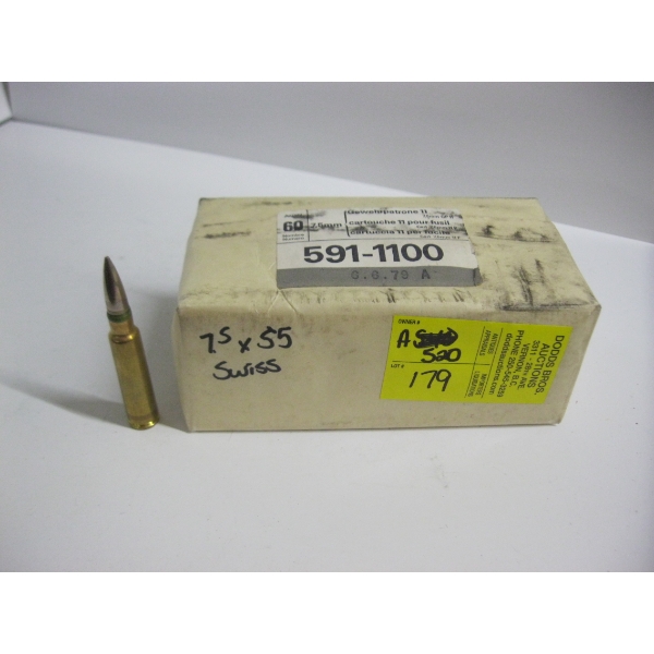 7.5X55MM SWISS |6X10 CARTRIDGES