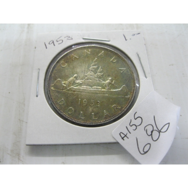 1953 CDN SILVER $1