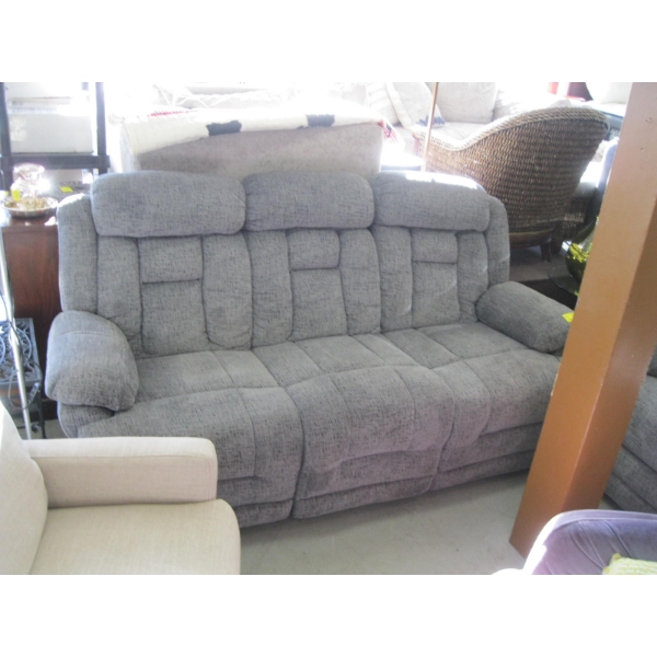 MATCHING DUAL RECLINER SOFA & LOVESEAT