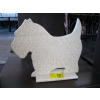 Image 1 : CUTTING BOARD SCOTTY DOG ON STAND