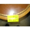 Image 4 : 2 ROUND TOPPED LEATHER INLAID TABLES
