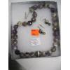 Image 2 : GENUINE STONES NECKLACE & EARRINGS SET