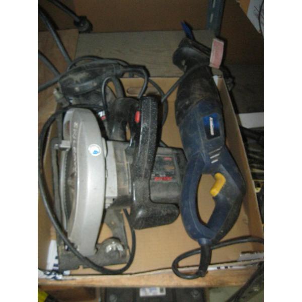 SKILSAW, MASTERCRAP RECIPROCATING SAW & SKIL SANDER