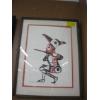 Image 1 : FRAMED HAIDA PRINT BY ROBERT SEBASTIAN, NUMBERED