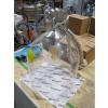 Image 1 : GLASS HANGING LIGHT FIXTURE