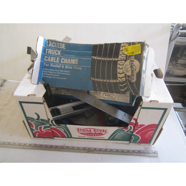 MISC. TOOLS & TIRE CHAINS