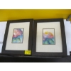 Image 1 : PAIR OF ORIGINAL FRAMED PAINTINGS BY C. DODDS