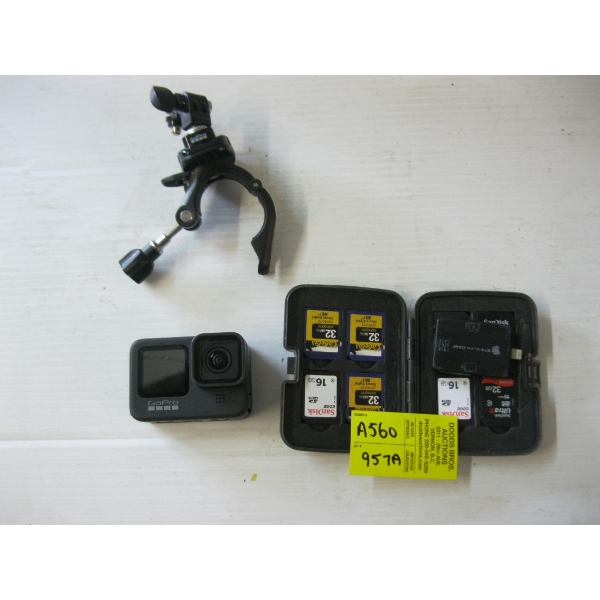 GO PRO 9 BLACK W/HOLDER & ASST. CARDS