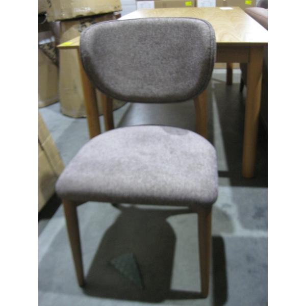 WOOD FRAMED DINING CHAIR