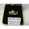 Image 3 : LADIES 14KT DIAMOND .25 CTS RING W/A - $2,660. - SZ 8