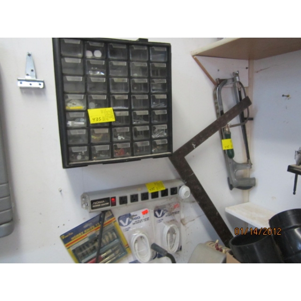 MISC. POWER BAR, STORAGE COMPARTMENT, SAWS, ETC.