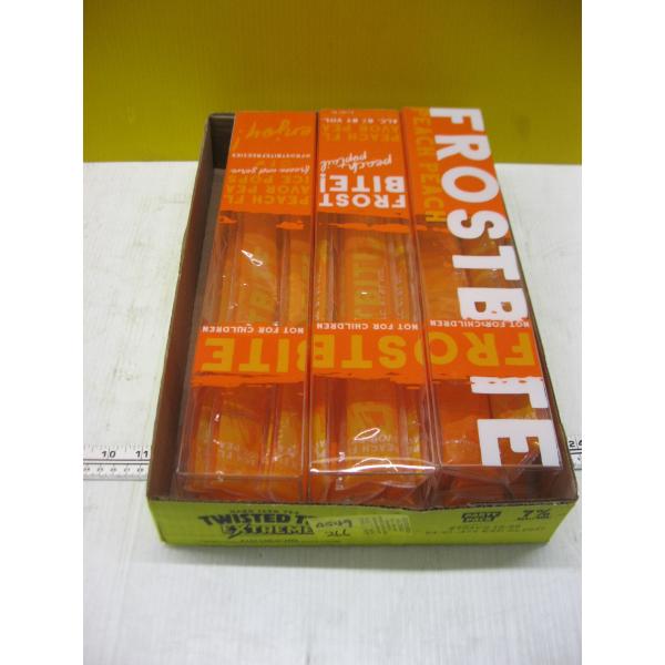 3 BOXES OF FROSTBITE PEACH WINE FREEZIES