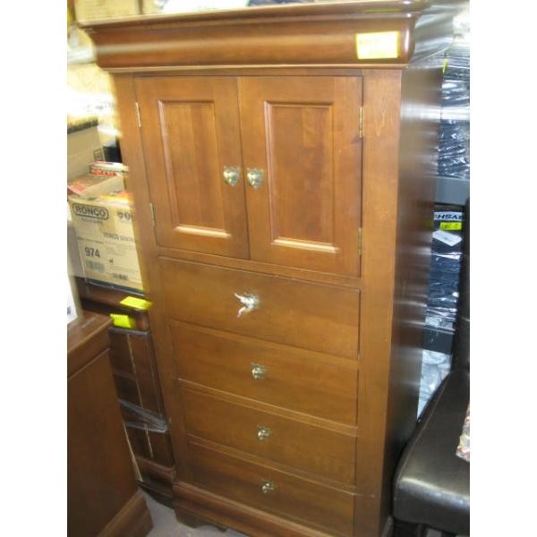 5 DRAWER 2 DOOR HIGHBOY CHEST