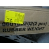 Image 3 : 2 RUBBER WEIGHTS