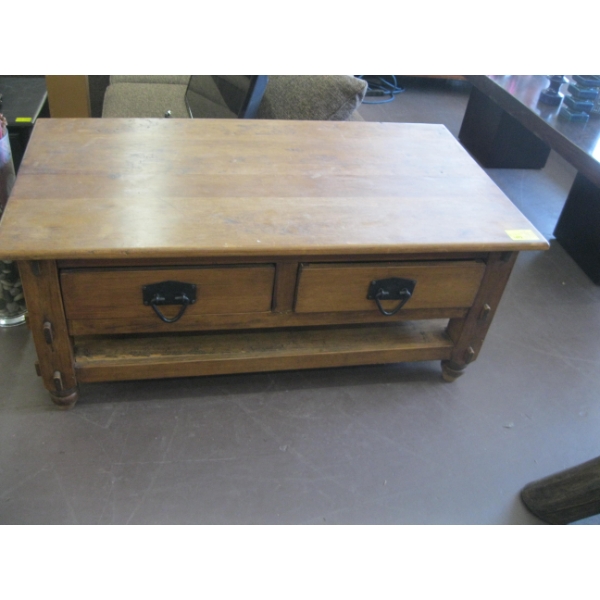 2 DRAWER COFFEE TABLE