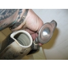 Image 5 : WILLIAM MUHLENDYK SALT GLAZED CARAFE & MUG