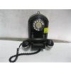 Image 1 : WALL MOUNT BAKELITE BLACK TELEPHONE