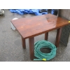Image 1 : SM. WOODEN GARDEN TABLE