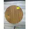 Image 2 : ROUND WOOD TOP METAL BASE OCCASIONAL TABLE