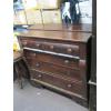 Image 2 : LG. MAHOGANY 5 DRAWER ANTIQUE DRESSER