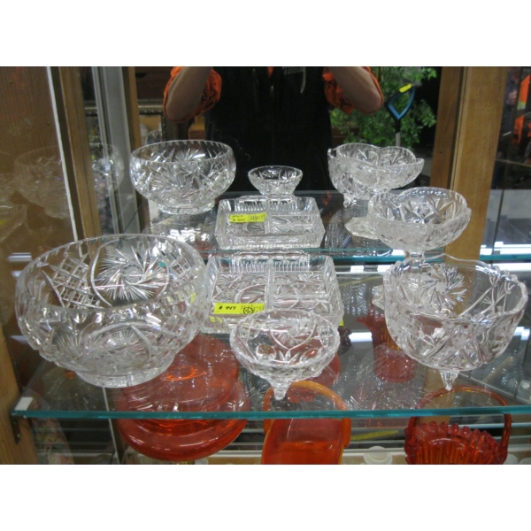 5 PIECES OF CRYSTAL