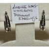 Image 1 : LADIES 10KT WHITE GOLD DIAMOND EARRINGS
