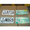 Image 1 : 2 - 1976 NEBRASKA LICENCE PLATES & 2 - 1976 YUKON KLONDIKE LICENCE PLATES