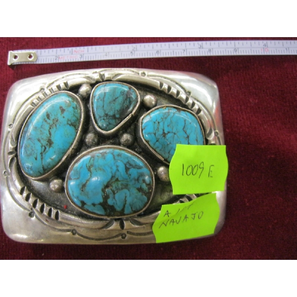 NAVAJO BELT BUCKLE