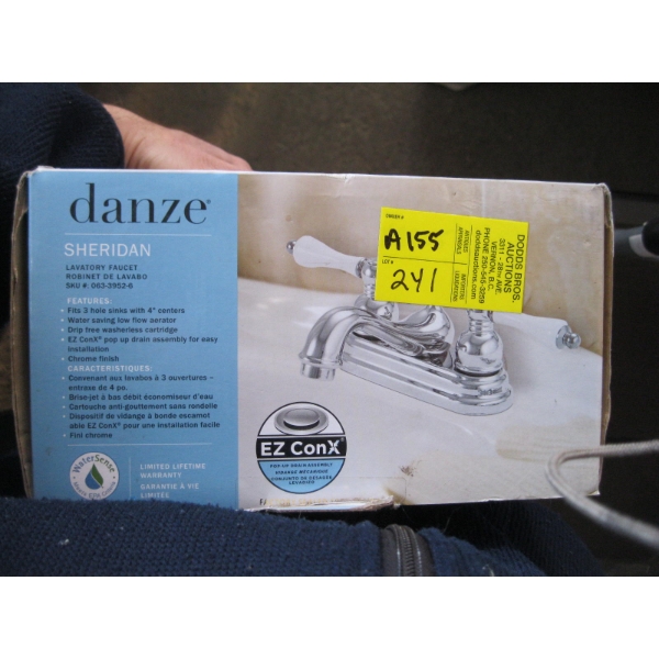 NEW SINK FAUCET SET