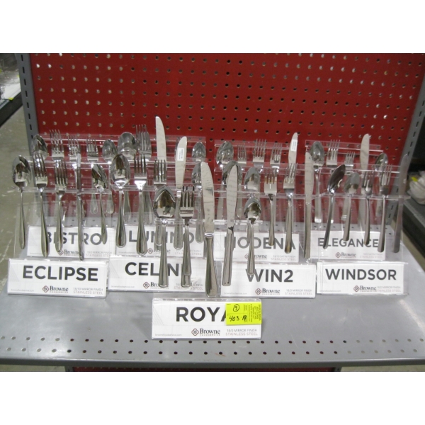 9 CUTLERY DISPLAY SETS