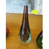 Image 2 : 2 MURANO ITALY SOMMERSO VASES