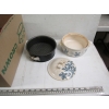 Image 2 : 3 BOXES OF MISC. CANDLEHOLDERS, CANNISTERS, ETC.