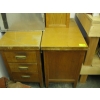 Image 1 : 3 OAK CABINETS