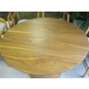 Image 2 : ROUND SINGLE PEDESTAL TABLE, WALNUT