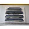 Image 2 : SET OF 4 VIA RAIL PASSENGER CARS