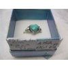 Image 2 : STERLING SILVER (.925) HEART SHAPE RING, 4.5G, SZ 8 1/2