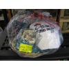 Image 5 : SM. TEACUP & SAUCER SET, 4 MUGS & A TIE DOMI BASKET, HAT, ETC.