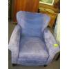 Image 1 : BLUISH PURPLE UPHOLSTERED CHAIR