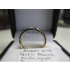 Image 4 : MENS 10KT GOLD BAND W/SM. DIAMONDS