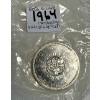 Image 1 : 1967 CDN SILVER $1 COIN - 80% SILVER