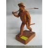 Image 1 : WEST COAST PIONEERS CARVED FIGURINE BY ELMER SCHULTER