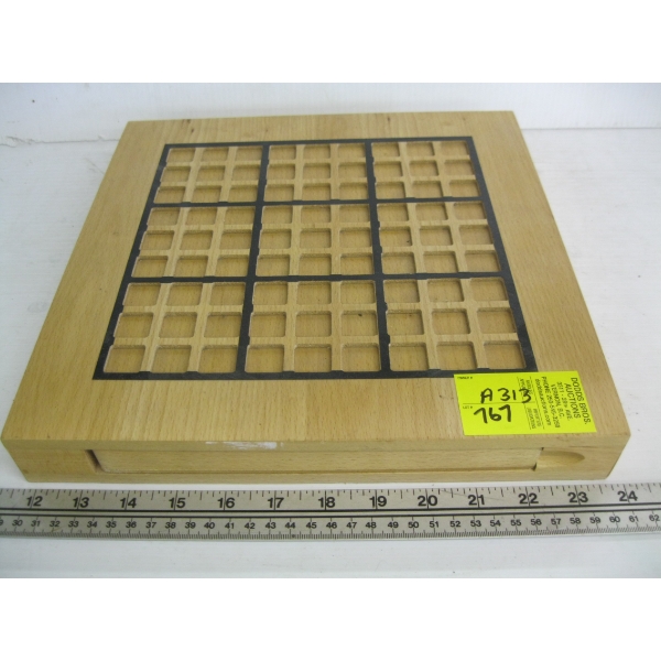 WOODEN GAMES TABLE