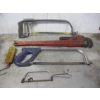 Image 1 : 2 HACKSAWS, PIPE WRENCH & A SMALL SCALE